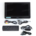 LEADSTAR D12 12 inch HD Portable TV DVB-T2 ATSC ISDB-T tdt DTT Digital and Analog mini small Car Television Support USB MP4 AC3