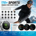 2026New Military Tank GPS SmartWatch Offline Map 10ATM Swim 2GB RAM Music Altitude Compass Bt Call Fitness Sports Smartwatch Men