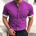 New style fashionable men's short-sleeved shirt | SAMAG