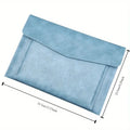 Large Capacity A4 File Folder Organizer with Double-Layer Laptop Protective Sleeve Storage Bag