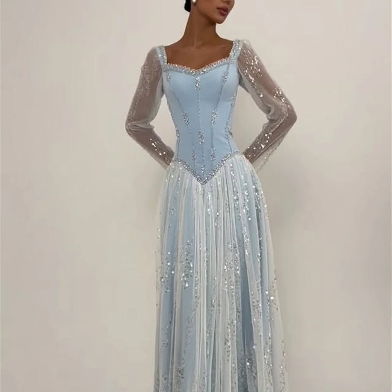 Contessa Custom Off Shoulder Corset Prom Dress Beading | SAMAG