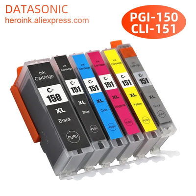 DAT PGI 150 CLI 151 Ink Cartridge For canon PIXMA IP7210 | SAMAG