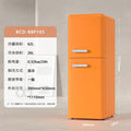 refrigerator retro single door double door small household kitchen refrigerated and frozen mini
