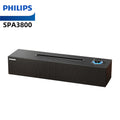 Philips SPA 3808 SoundBar Features a Simple Wood Grain Design  HIFI Sound Quality 3D Audio Effect And Built-in Sound Card