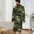 1pcs Men's Robes 2026 Spring/Summer Breathable Shower robe Sleepwear Graphic Bathrobe men 3D Printed Funny pajamas Sleepwear