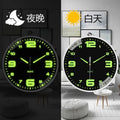 Luminous wall clock Wall clock mute quartz clock new simple wall clock wall watch clock wall hanging Nordic home time