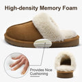 Comwarm Winter Fluffy Fur Slippers for Women Warm New Home Slippers Faux Fur House Mules Shoes Indoor Bedroom Comfy Fuzzy Slides