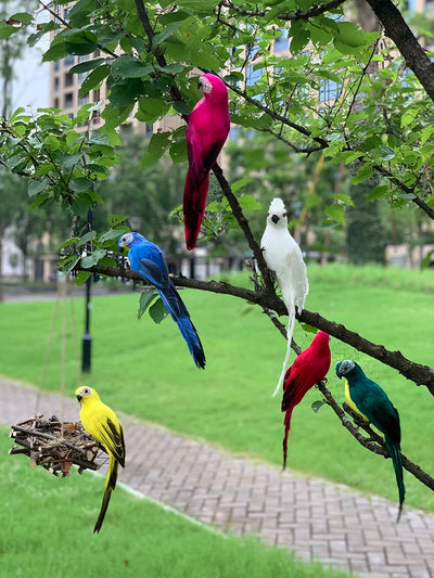 25/35cm Simulation Parrot Garden Decoration Creative Lawn | SAMAG