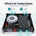 XLi 3500 Power Amplifier – Professional Audio DJ Equipment for Line Array Speakers Subwoofer Speakers Stage Wedding KTV Home Use