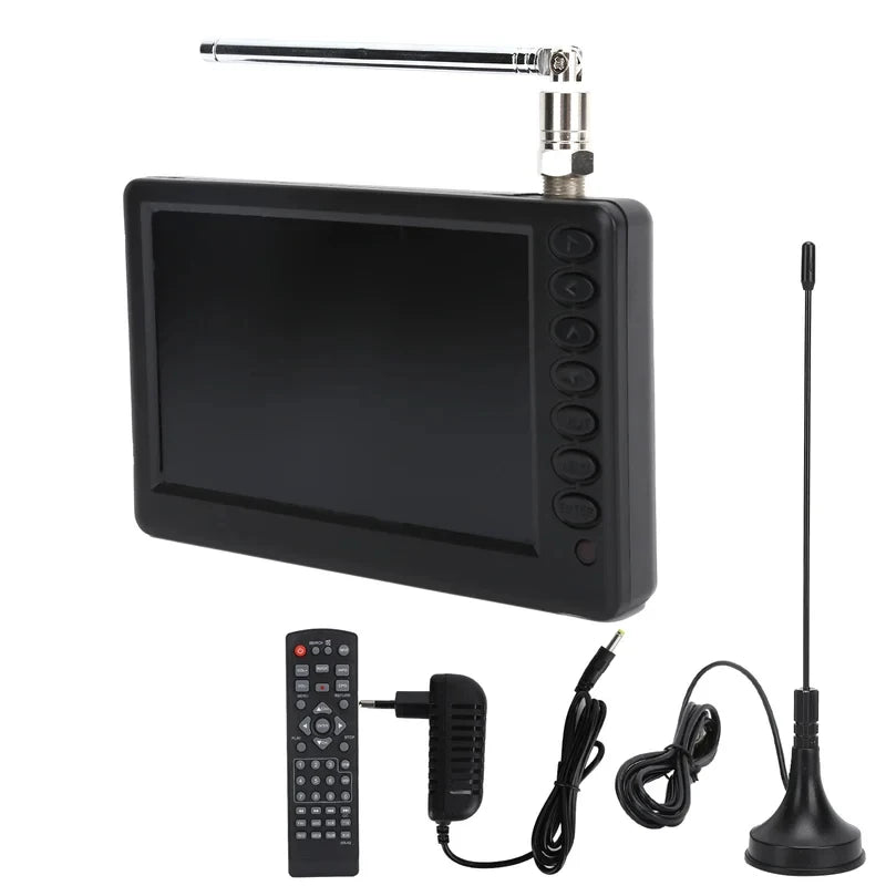 Digital Television LEADSTAR 5‑Inch Pocket Digital TV Portable FM ATV Bracket High‑Resolution Mini TV Multifunctional Mini TV