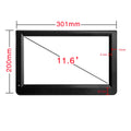 10 Inch LCD Monitor Portable TV Digital Television with Built-in Battery DC 12V for Car Outdoor Travel Support AV USB TF Card