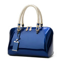 Luxury Designer Handbag Women Faux Leather Boston Bag Ladies 2026 Trend Blue Red Black Beige Pink Bags for Woman Sac Femme Rose