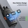Retevis H777D (H777Upgraded) Walkie Talkie PMR/FRS Portable License-Free LCD Display Two Way Radio Long Range Type-C for Camping