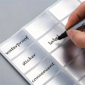 160Pcs/320Pcs Removable Waterproof Label Stickers Ideal for Organizing Office & Home Use Storage Freeze Food Design