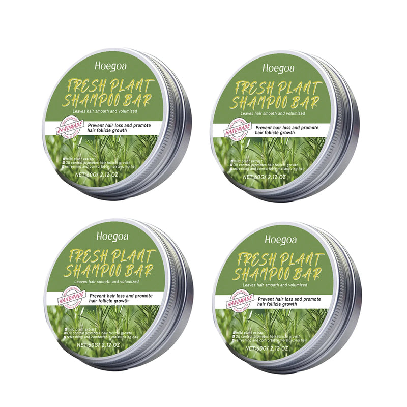 Rosemary Shampoo Bar Natural Scalp Care Deep Cleansing Strengthen Hair Roots Volumizing Formula Plant Solid Soap Travel Friendly