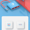 3-in-1 USB C to HDMI 4K HUB Type C Adapter Thunderbolt 3/4 100W PD USB 3.0 Docking Station for Switch MacBook Laptop Phone