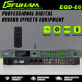 FUHAM EQD-66 Professional Home Pre-Stage Effector Microphone KTV Digital Reverb USB Bluetooth Howling Kara Processor