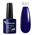 VENALISA Non Cleansing Topcoat Nail Art 7.5ml Soak off Base Coat Foundation No Wipe Top Coat Nail Gel Funny Bunny Gel Varnish