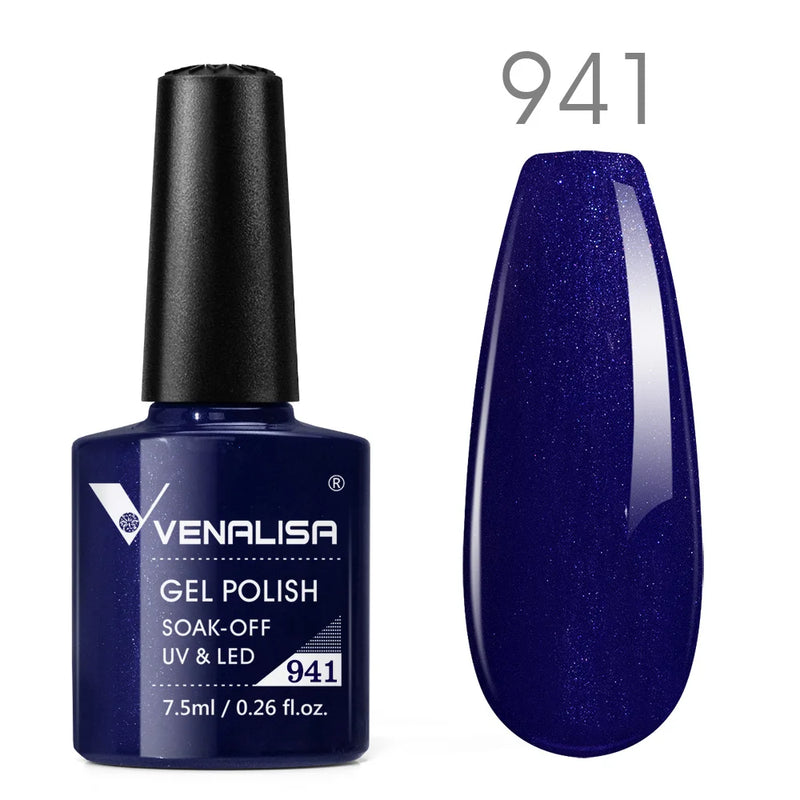 VENALISA Non Cleansing Topcoat Nail Art 7.5ml Soak off Base Coat Foundation No Wipe Top Coat Nail Gel Funny Bunny Gel Varnish