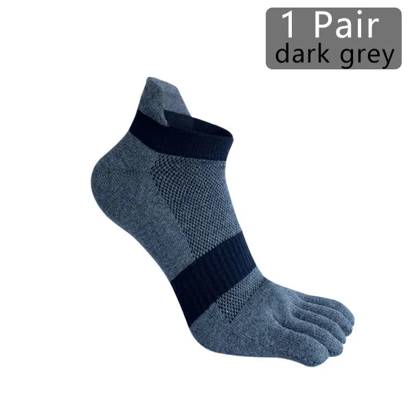 Pairs Man Five Finger Socks Large Plus Size Patchwork | SAMAG