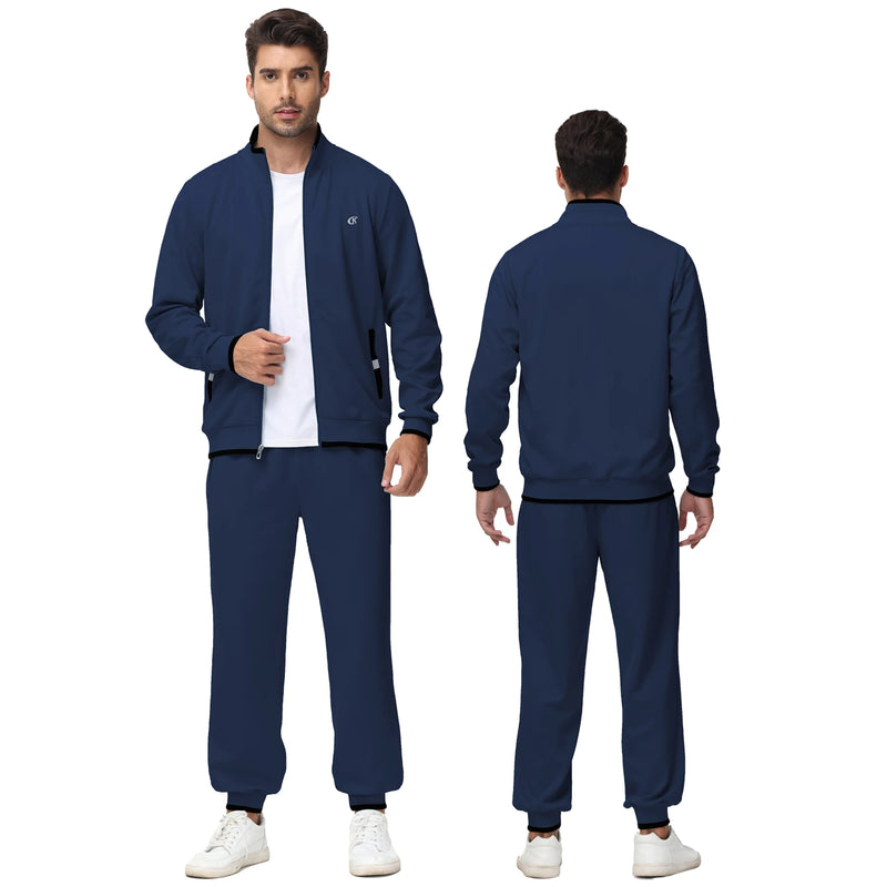Men's Tracksuits Sweatsuits for Sweat Track Suits 2 Piece Casual Athletic Jogging Warm Up Full Zip Sets - View 15 | SAMAG