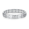 Hapiship Women's Jewelry DIY 9mm Width Itanlian Elastic Charm Bracelet Fashion Stainless Steel Bangle ST - Visuel 14 | SAMAG