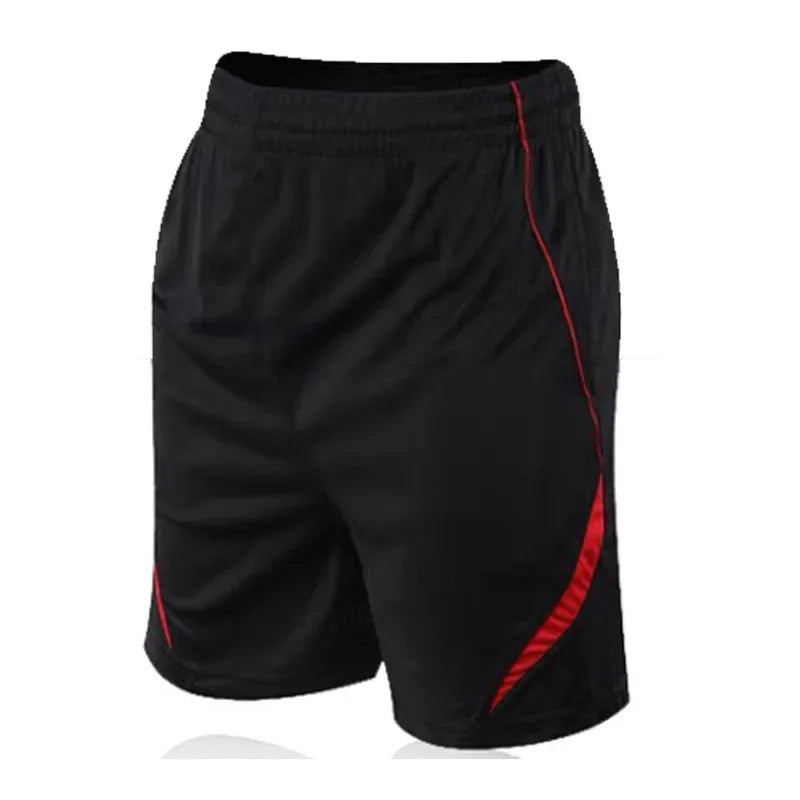 New Running Shorts Men Striped Printing Loose Basketball Sport Gym Breathable Shorts Fitness Training Workout Bottom Male