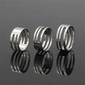 17/18/19mm Stainless Steel Easy Open Jump Ring Closing Finger Ring Opener for DIY Pliers Opening Helper Jewelry Making Tools