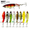 90mm 14g Rotating Tail Fishing Lures Flexible Whopper | SAMAG