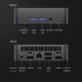 NEW Intel I9-10980HK/N150 Portable Mini PC Computer Windows 11 32GB DDR4 1/2TB SSD Gaming Computer WiFi 6 Office Mini Desktop