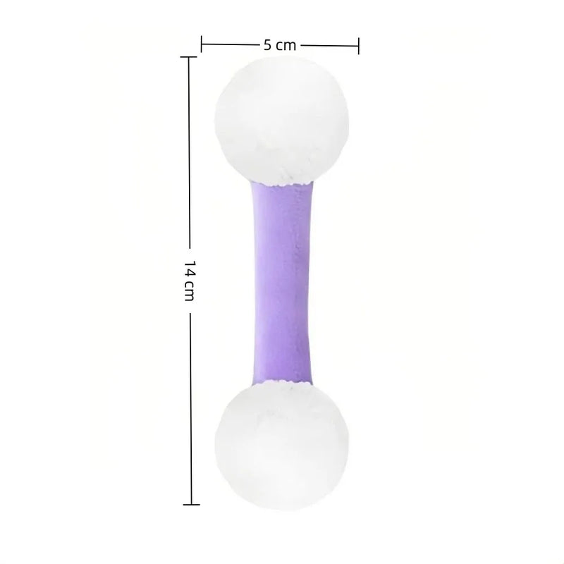 New Soft Q Tip Cat Self-Play Giant Swabs Shape Cotton Swab Shape Cat Durable Bite-Resistant Interactive Cat Indoor Cats