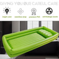 Bedside Medical Bathtub Inflatable Bed Tub with Soft Air Pillow Shower Assistive Bedridden Patients Bath Basin Kit PVC Wash Set