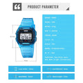 2056 Electronic Watch for Men Women Waterproof Sport Calendar Date Wristwatch Countdown Clock Boy Girl - Visuel 6 | SAMAG