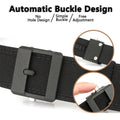 TUSHI Belt Hard Military Belt for Men and Women Tight Nylon Tactical Outdoor Belt Metal Automatic Buckle IPSC Belt Casual Girdle