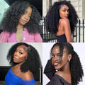4C Afro Kinky Curly Hair Bundles 100% Raw Vietnamese Virgin Human Hair Extensions Cuticle Aligned Single Donor For Black Women