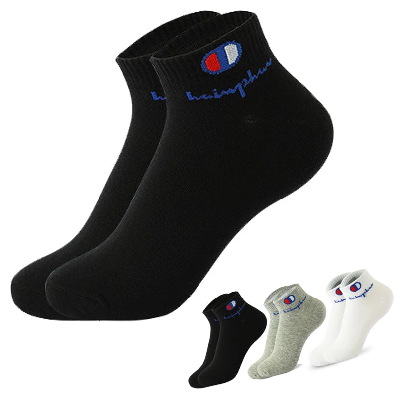 5 Pairs Socks Men Summer Ankle Running Cotton Breathable | SAMAG