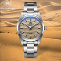ADDIESDIVE 2026 Men's Quartz Watches Bubble Mirror Glass 100M Waterproof New 316L Stainless Steel Luxury Business Dress Watches
