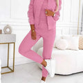 Autumn Three-Piece Set Women's Suit Striped Tape Patch Buttoned Jacket + Tank Top + Pants Sets Lady Sportswear Casual Tracksuits