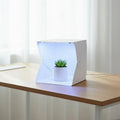 Portable LED Photo Studio Light Box Foldable Photography LED Photo Studio Tent USB Mini Light Box With 2/4/6 Color Backdrop