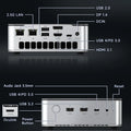 KTHIN K8 Mini PC Desktop Computer AMD Ryzen7 H 255 4.9GHz FP8 (Upgraded 8745HS) Support Oculink Dual DDR5 WIFI6 BT5.2 Gaming PC