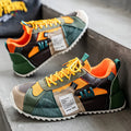 Men's Fashionable Casual Running Shoes Spring New Thick-Soled Height-Increasing Personality Street Outdoor Tennis Training Shoes