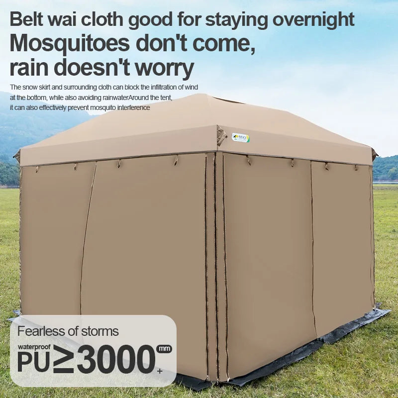 Outdoor 10x10 Feet Pop up Canopy Gazebo Tent Straight Leg | SAMAG