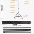 Photography T-Shape Backdrop Background Stand Frame Support System Kit For Photo Studio Video Chroma Key Green Screen With Stand