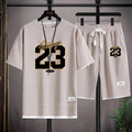 The summer new men's set features street fashion casual comfort softness breathability and 3D digital - View 4 | SAMAG