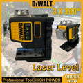 Dewalt DW089LG 12V Lithium Battery 3 Sides*360 Degree Vertical Horizontal Green Light Level Meter Outdoor - View 3 | SAMAG