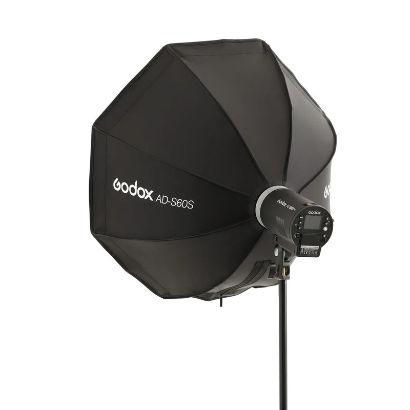 Godox AD-S60S 60cm Silver Deep Parabolic Softbox with Honeycomb Grid Godox Mount Softbox for AD300PRO AD400PRO ML60