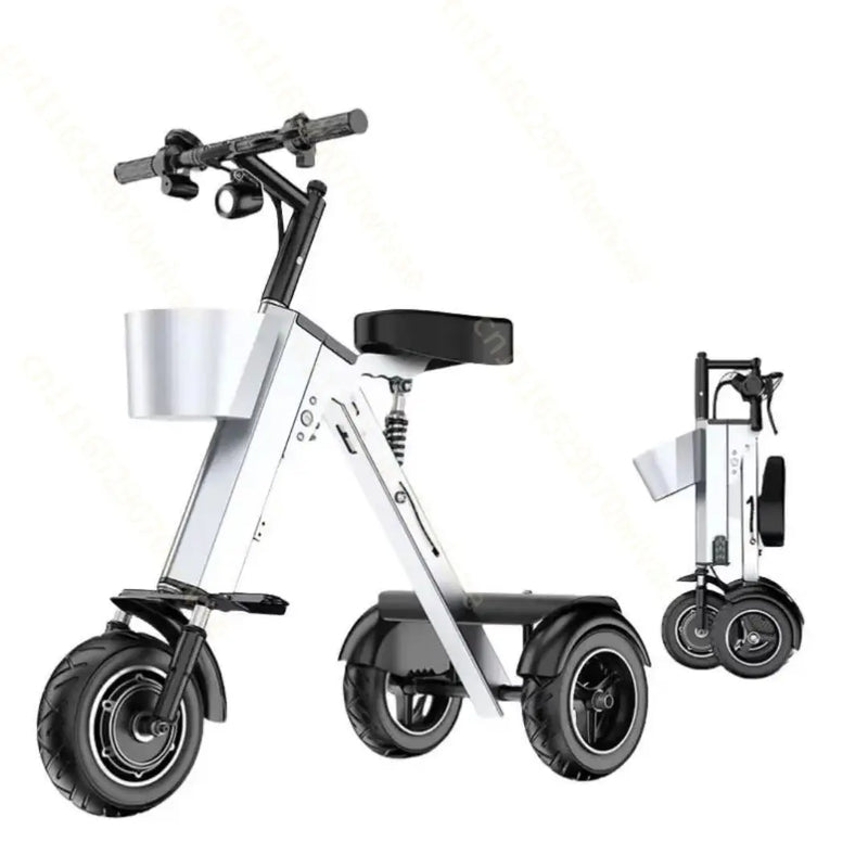 Cross-border folding electric vehicle aluminum alloy tricycle for home small mobility scooter vehicle outdoor electric tricycle