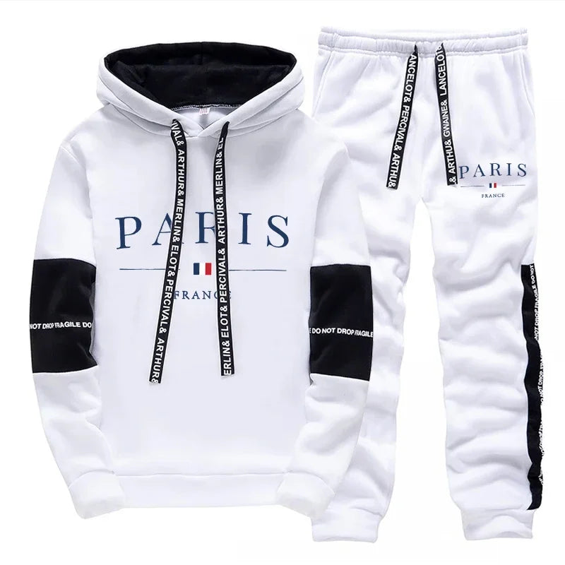 Sports Single Piece Men's Tracksuit - Hooded Sweatshirt | SAMAG
