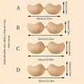 Mango cup nipple cover, ultra-thin breathable gathering invisible bra, suitable for women's summer camisole vest