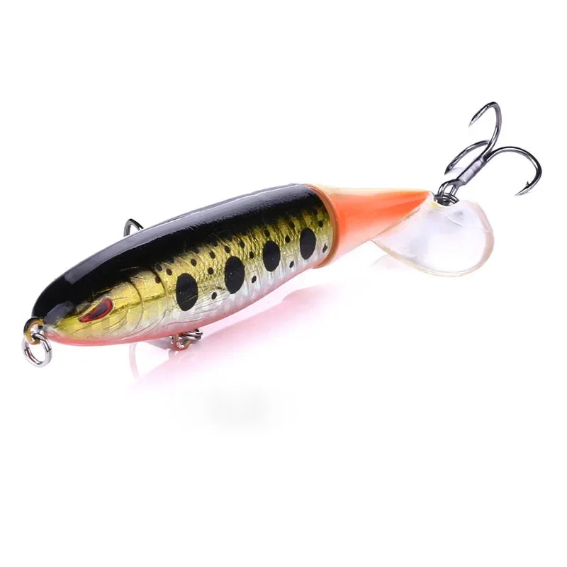 10cm 14cm Topwater Spinner Fishing Lure Popper Artificial | SAMAG